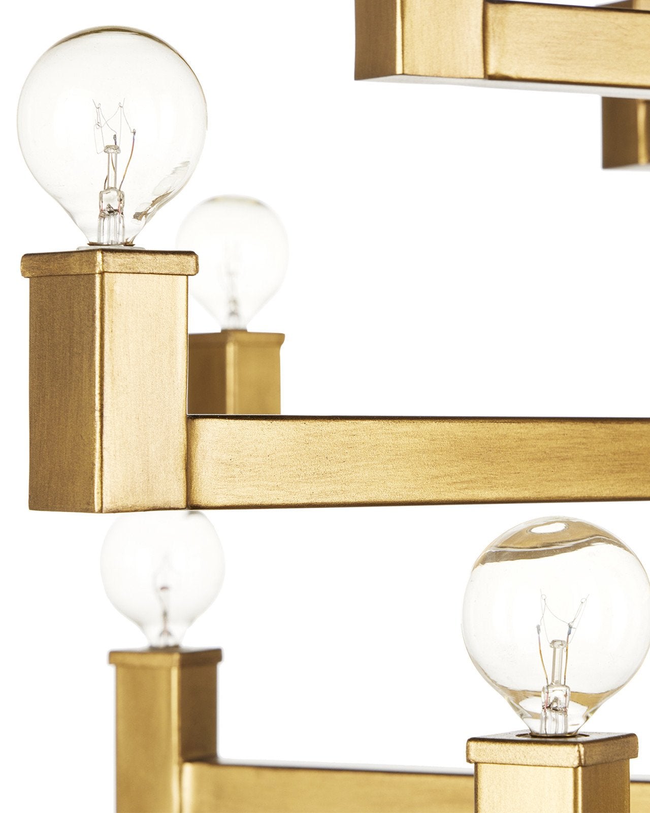 Andre Large Brass Chandelier